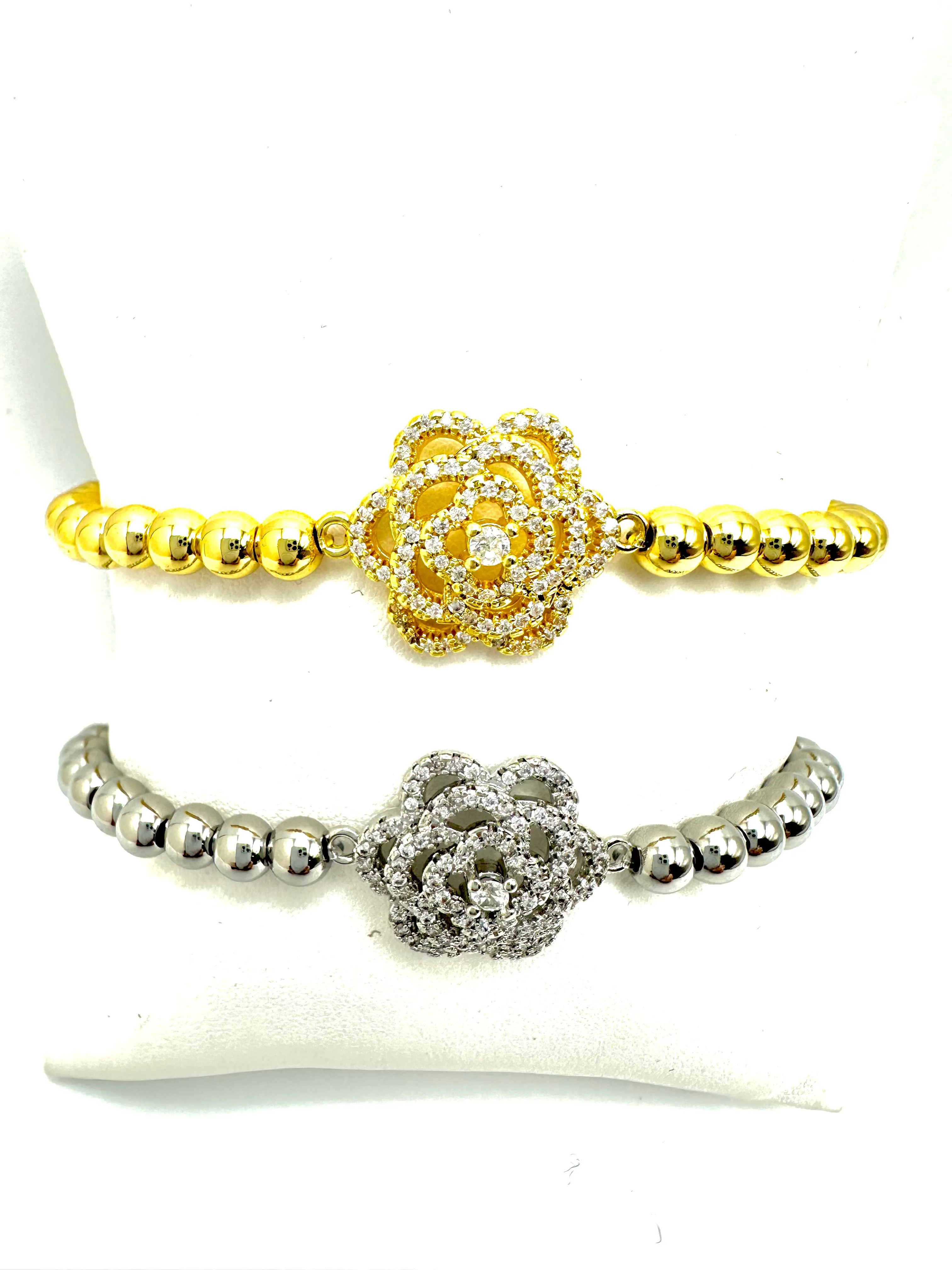 Camelia Flower Bracelet
