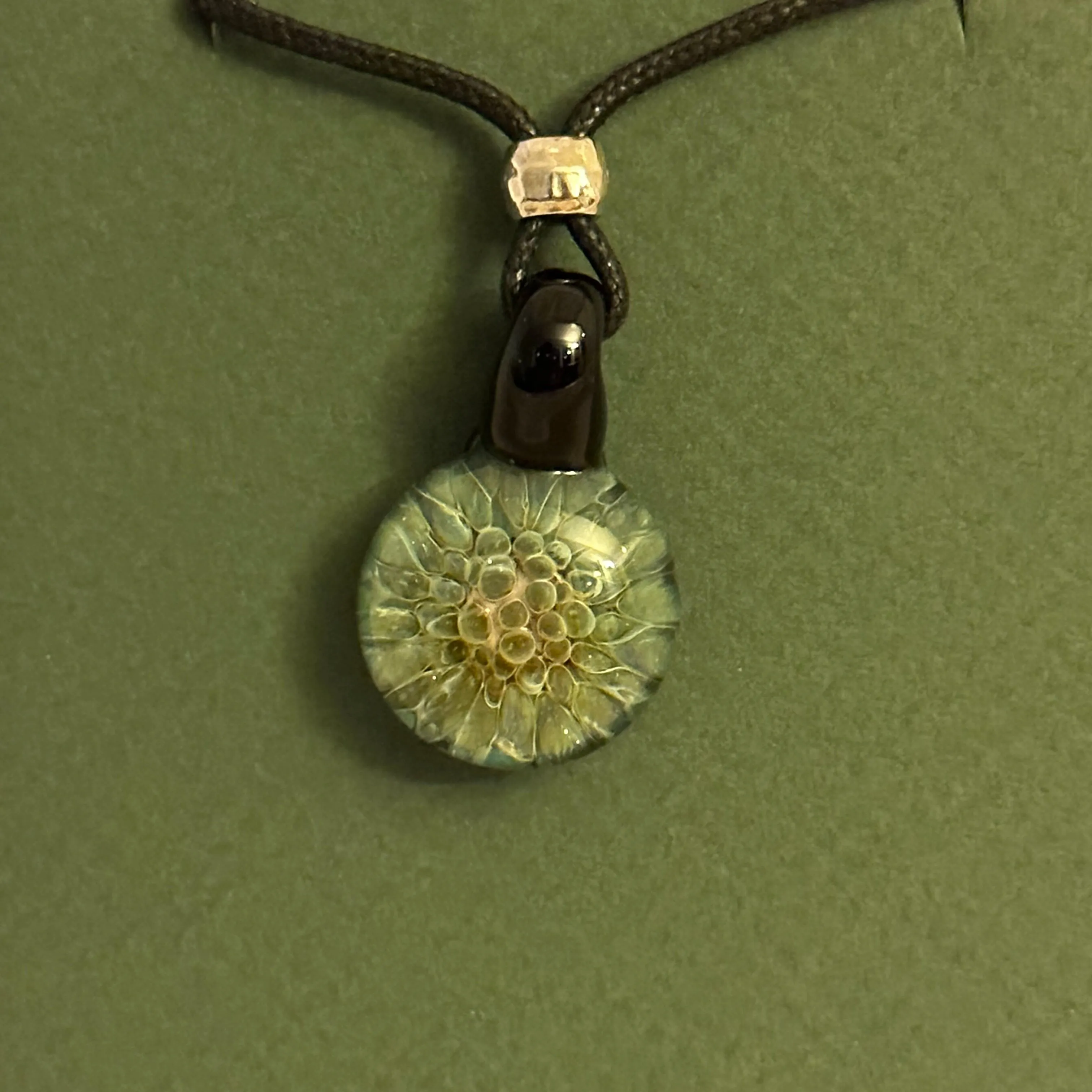 Dichroic Glass Pendants by Cornicopia Glass