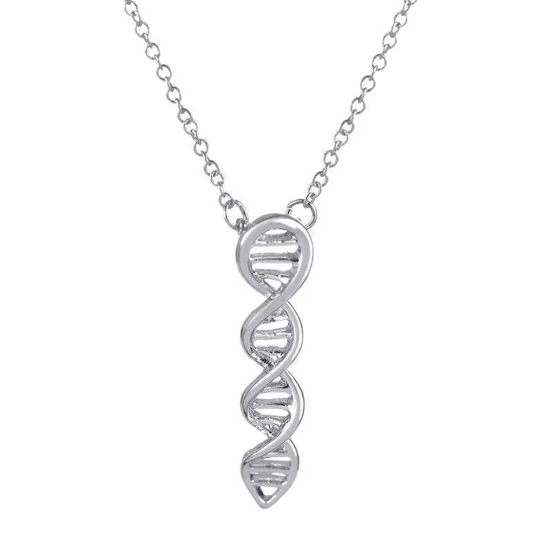Dopamine Molecule Necklaces Chemical Formula Necklace Fashion Women Serotonin Structure Formula Pendant Graduation Gifts