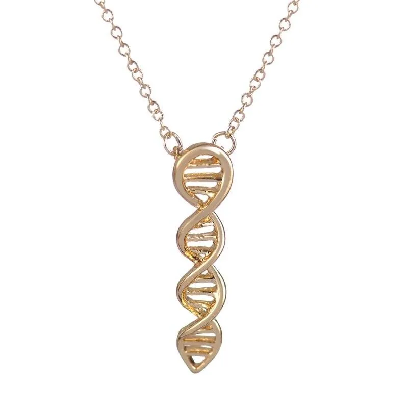 Dopamine Molecule Necklaces Chemical Formula Necklace Fashion Women Serotonin Structure Formula Pendant Graduation Gifts