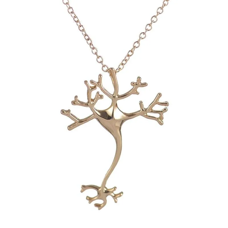 Dopamine Molecule Necklaces Chemical Formula Necklace Fashion Women Serotonin Structure Formula Pendant Graduation Gifts