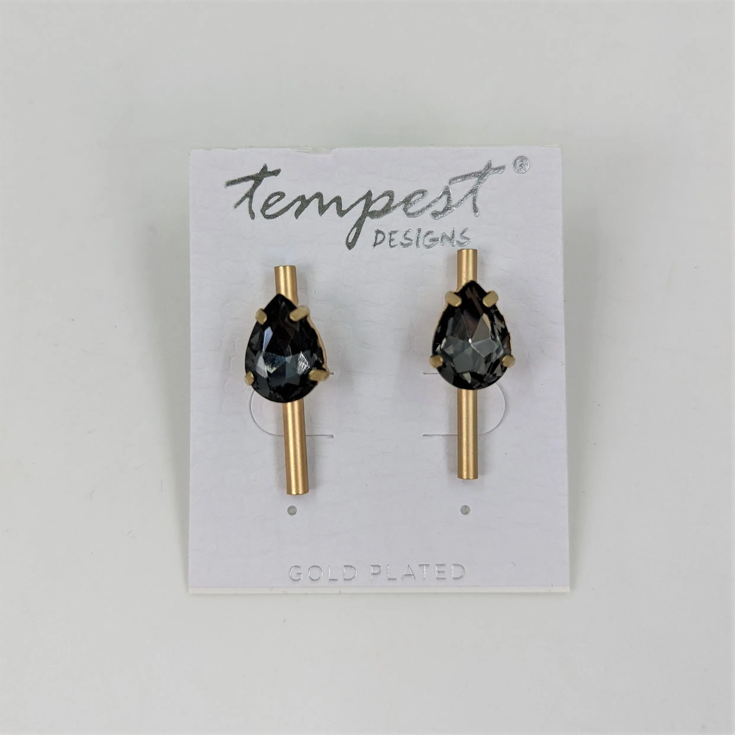 Gold Tear Drop Earring