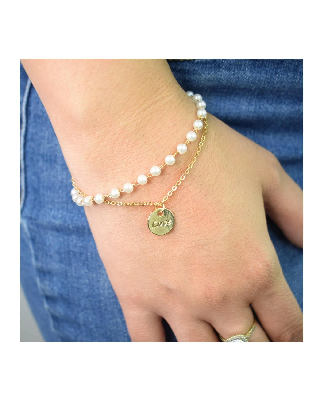Love Pearl Bracelet