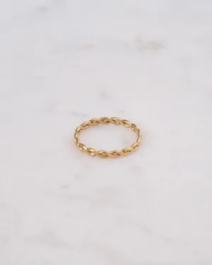 Woven Ivy Ring