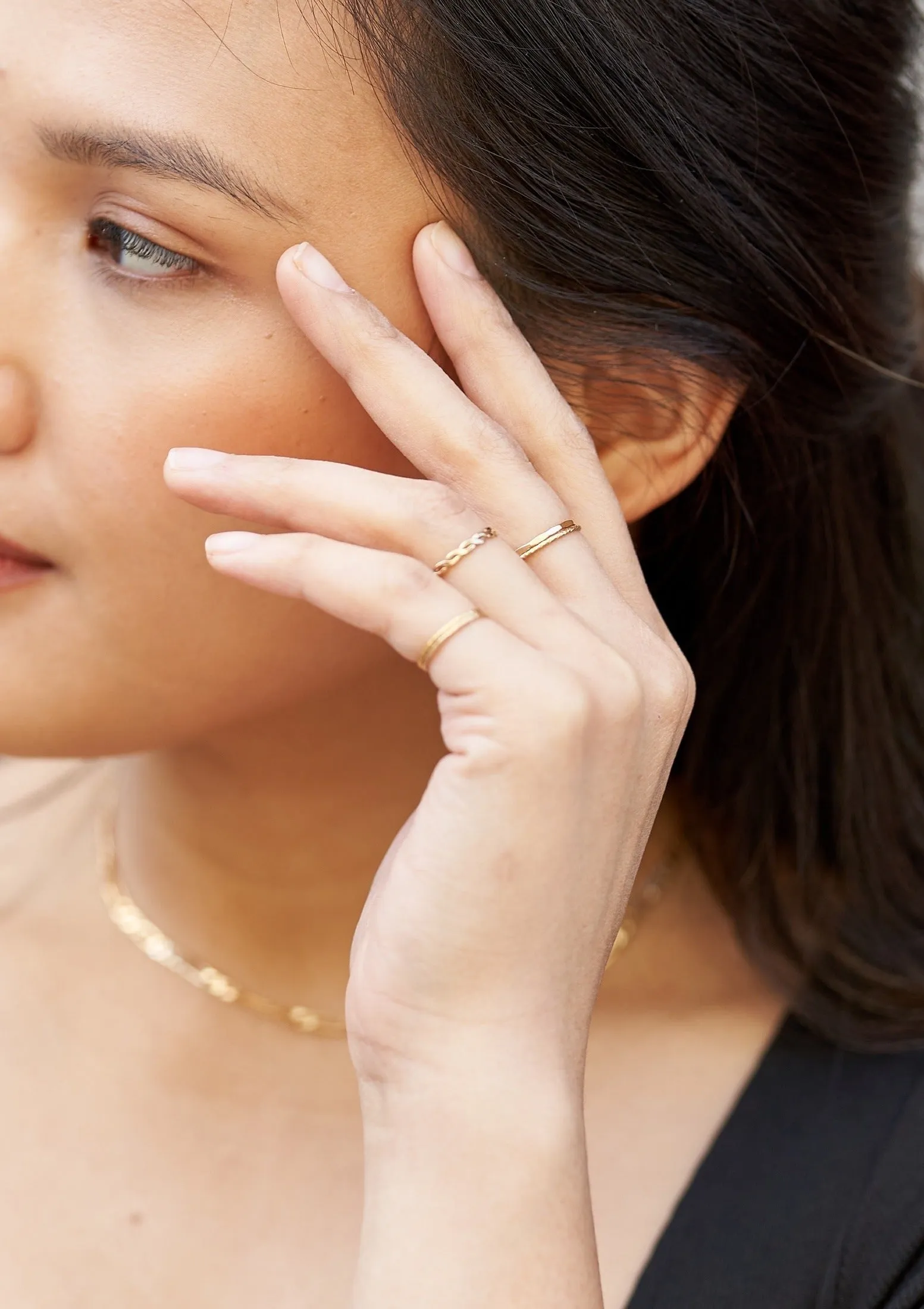 Woven Ivy Ring