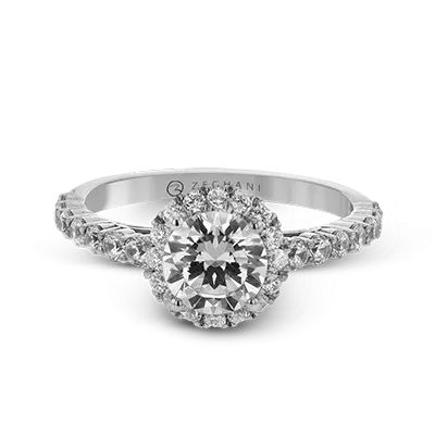 ZR25PRER Wedding Set in 14k Gold with Diamonds
